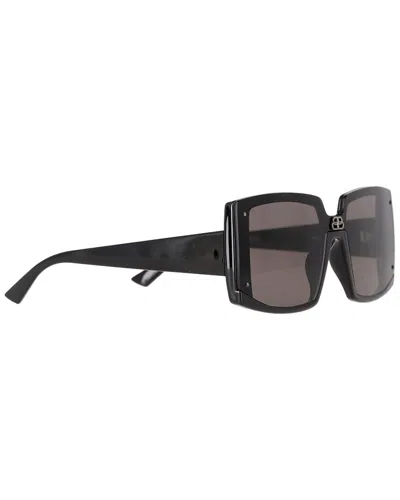 Balenciaga Bb0018s Shield Square-framed Sunglasses (authentic Pre-loved) In Black