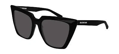 Pre-owned Balenciaga Bb0046s Black One Size In Gray