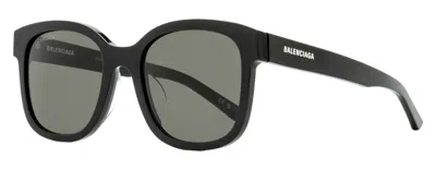 Balenciaga Bb0076sk Alternative Fit Square Sunglasses In Black
