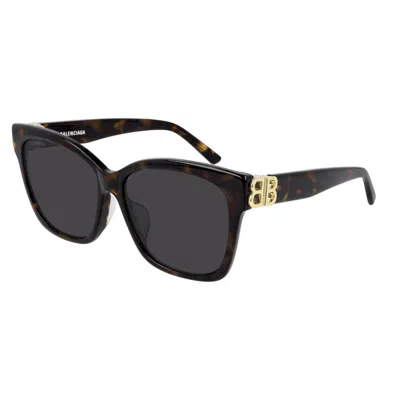 Balenciaga Bb0102sa002-havana-gold-green In Brown