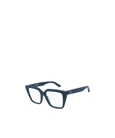 Balenciaga Bb0130o Square-frame Glasses In Crl