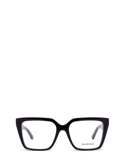 Balenciaga Bb0130o Violet Glasses In Black