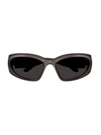 Balenciaga Bb0157s Sunglasses In Grey
