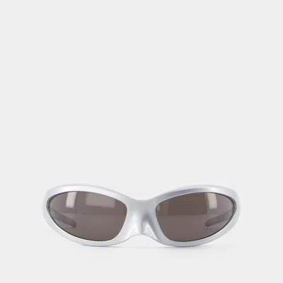 Balenciaga Bb0251s Sunglasses In Silver