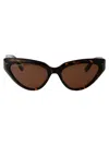 Balenciaga 52mm Cat Eye Sunglasses In 002 Havana Havana Brown