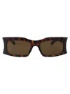 Balenciaga Bb0291s Sunglasses In 003 Havana Havana Brown