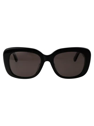 Balenciaga Bb0295sk Sunglasses In 001 Black Black Grey