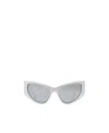 Balenciaga Bb0300s Sunglasses In Gray