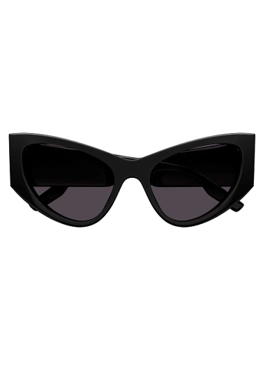 Balenciaga Bb0300s Sunglasses In Black Black Grey