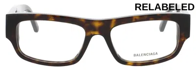Balenciaga Bb0304 O Eyeglasses In Havana - Demo