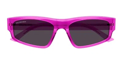 BALENCIAGA BB0305S-005 - FUCHSIA SUNGLASSES