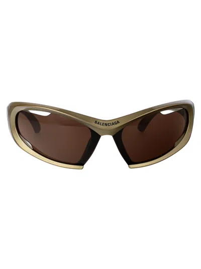 Balenciaga Bb0318s Sunglasses In Brown
