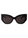 Balenciaga Recycled Acetate Sunglasses In Black