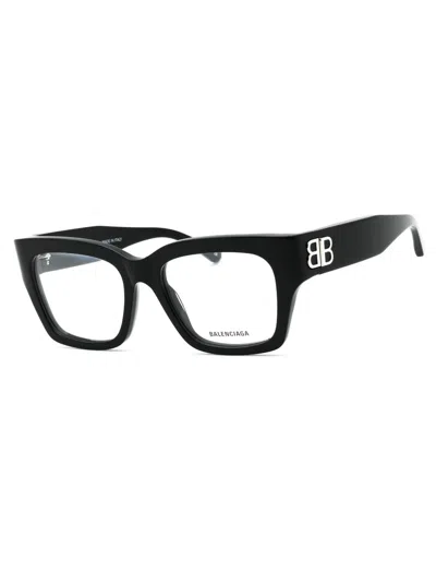 Balenciaga Bb0325o Rectangular Acetate Eyeglasses For Women In Multi