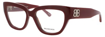 Balenciaga Bb0326o Eyeglasses Frame, Size 53-16-135, Acetate In Brown