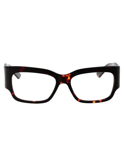Balenciaga Bb0332o Glasses In 003 Havana Havana Transparent