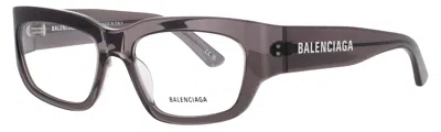 Balenciaga Bb0334o Men's Eyeglasses 54-18-135 With Case In Gray