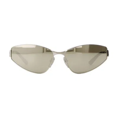 Balenciaga Bb0335s Sunglasses In Silver