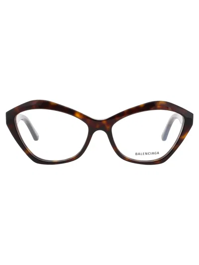 Balenciaga Bb0341 O Eyeglasses In Blue - Demo