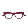 Balenciaga Bb0342o Linea Everyday Eyeglasses In Burgundy
