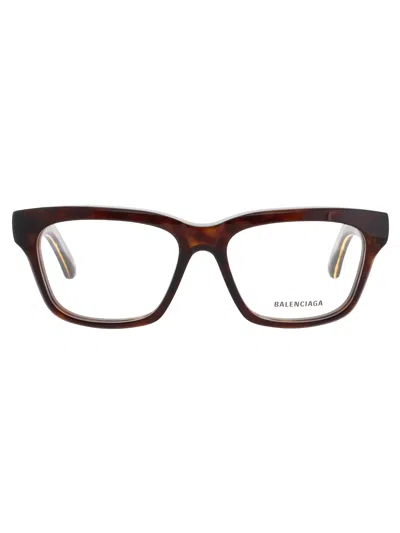 Balenciaga Bb0343 O Eyeglasses In Violet - Demo