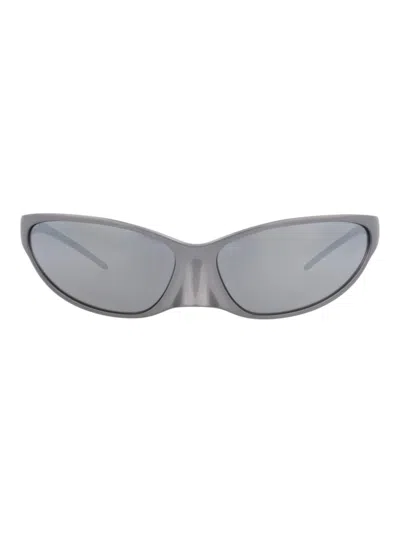 Balenciaga Bb0349s Mini Unisex Sunglasses In Gray