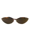 Balenciaga Eyewear Cat-eye Frame Sunglasses In Brown-brown-bronze