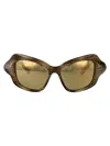 Balenciaga Injectate Havana Sunglasses In Havana-havana-bronze