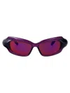 Balenciaga Women's Violet Injectate Sunglasses In Violet-violet-violet