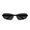 Balenciaga Bb0355s Linea Extreme Sunglasses In Black