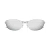 Balenciaga Bb0357sa-002silver-silver-silver In Silver-silver-silver