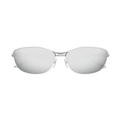 BALENCIAGA BB0357SA-002SILVER-SILVER-SILVER