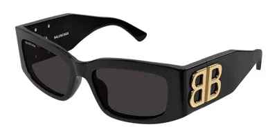 Balenciaga Cat Eye Sunglasses For Women With Premium Acetate Craftsmanship In Orange