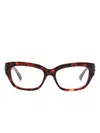 Balenciaga Bb0363o Glasses In 褐色