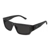 Balenciaga Sunglasses Bb0366s-001 In Grey-grey-grey
