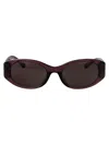 Balenciaga Bb0369sk Sunglasses In Violet-violet-grey