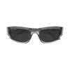 Balenciaga Bb0388s-004grey-grey-grey In Gray