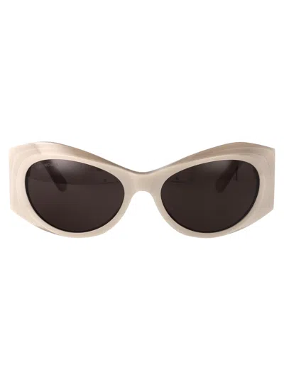 Balenciaga Bb0394s Sunglasses In Grey-grey-grey