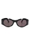 Balenciaga Bb0396sk Sunglasses In Black