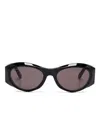 Balenciaga Bb0396sk Sunglasses In Black