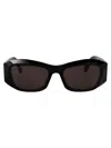 Balenciaga Bb0397sa Sunglasses In Black-black-grey