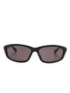Balenciaga Bb0401s Sunglasses In Black