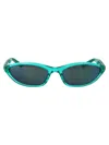 Balenciaga Bb0402s Sunglasses In Green-green-green