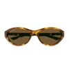 Balenciaga Bb0404sk Neo Linea Everyday 002 Havana Brown Sunglasses In Brown