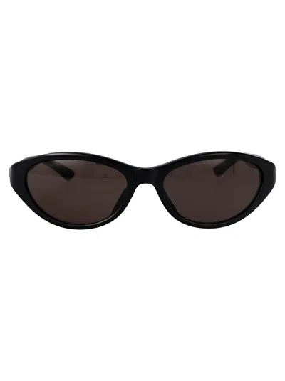 Balenciaga Bb0404sk Sunglasses In Black-black-grey