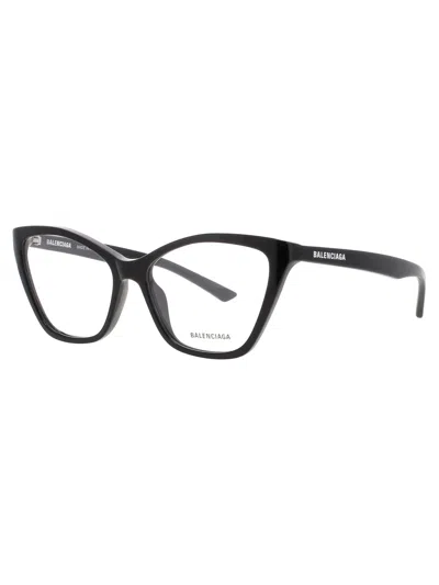Balenciaga Bb0405 O Eyeglasses In Black