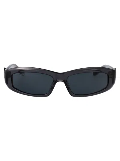Balenciaga Bb0408s Sunglasses In Grey-grey-grey