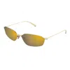 Balenciaga Bb0412s-004gold-gold-gold In Green