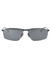 Balenciaga Bb0413s Sunglasses In Ruthenium-ruthenium-silver