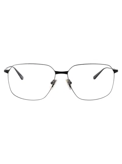 Balenciaga Bb0414o Glasses In Black-black-transparent